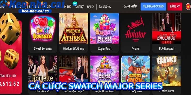 Cá cược Swatch Major Series